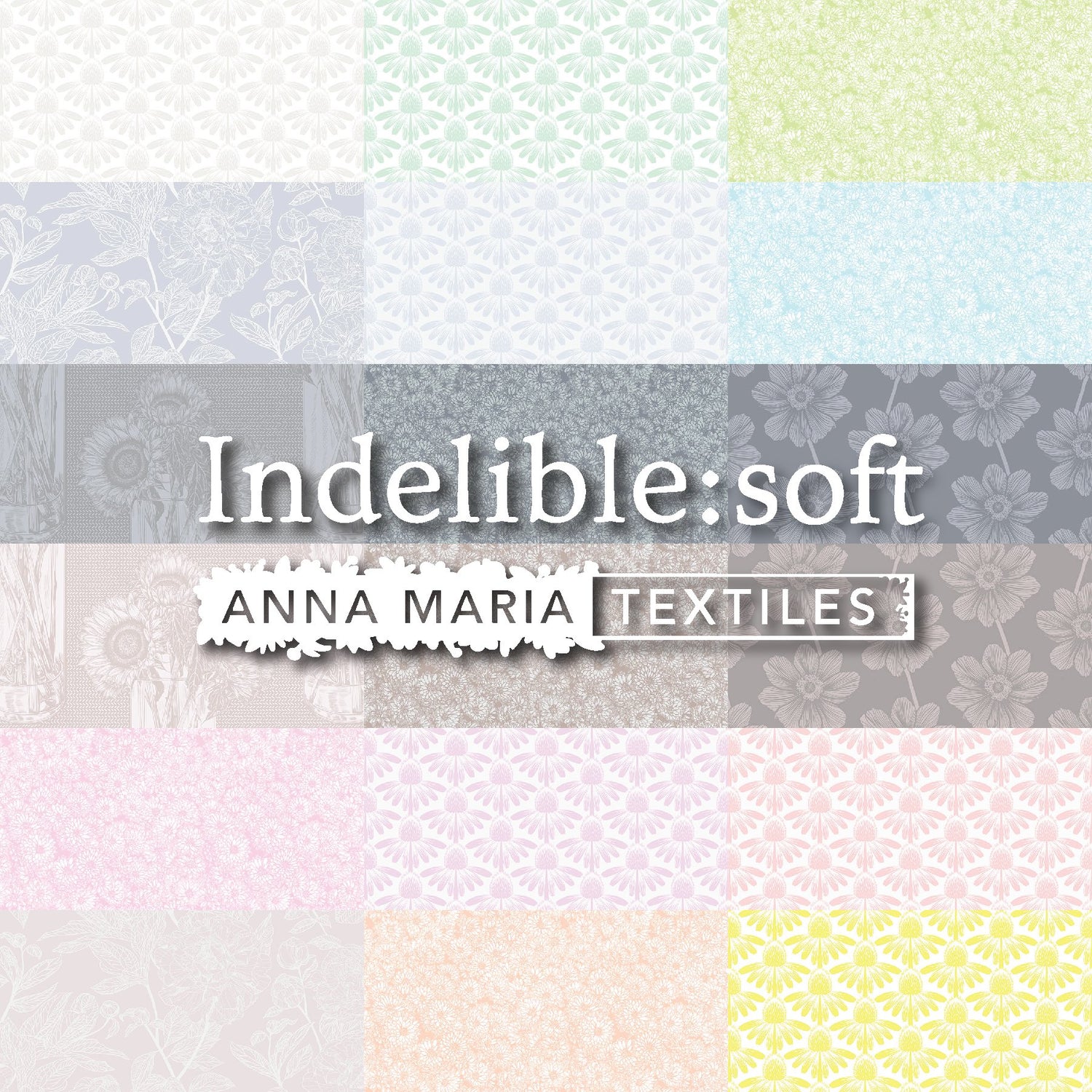Indelible: Soft Fabric Collection by Anna Maria Textiles