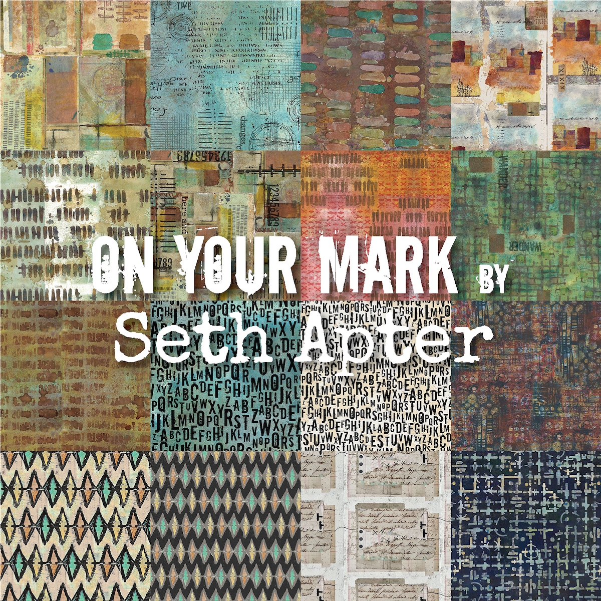 On You Mark by Seth Apter with FreeSpirit Fabrics