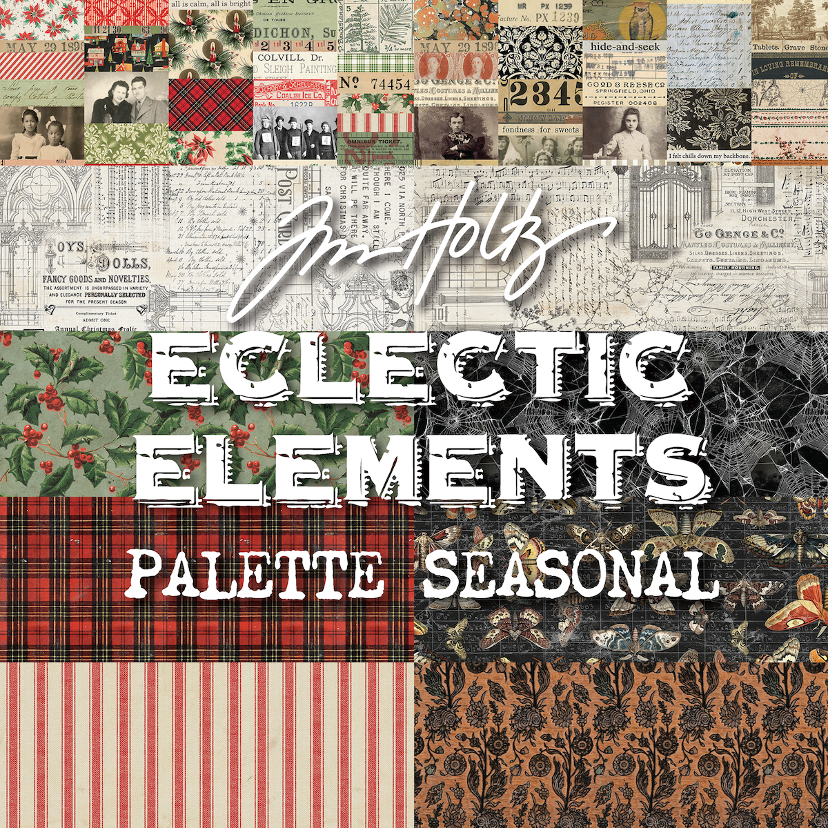 Eclectic Elements Palette Seasonal by Tim Holtz with FreeSpirit Fabrics