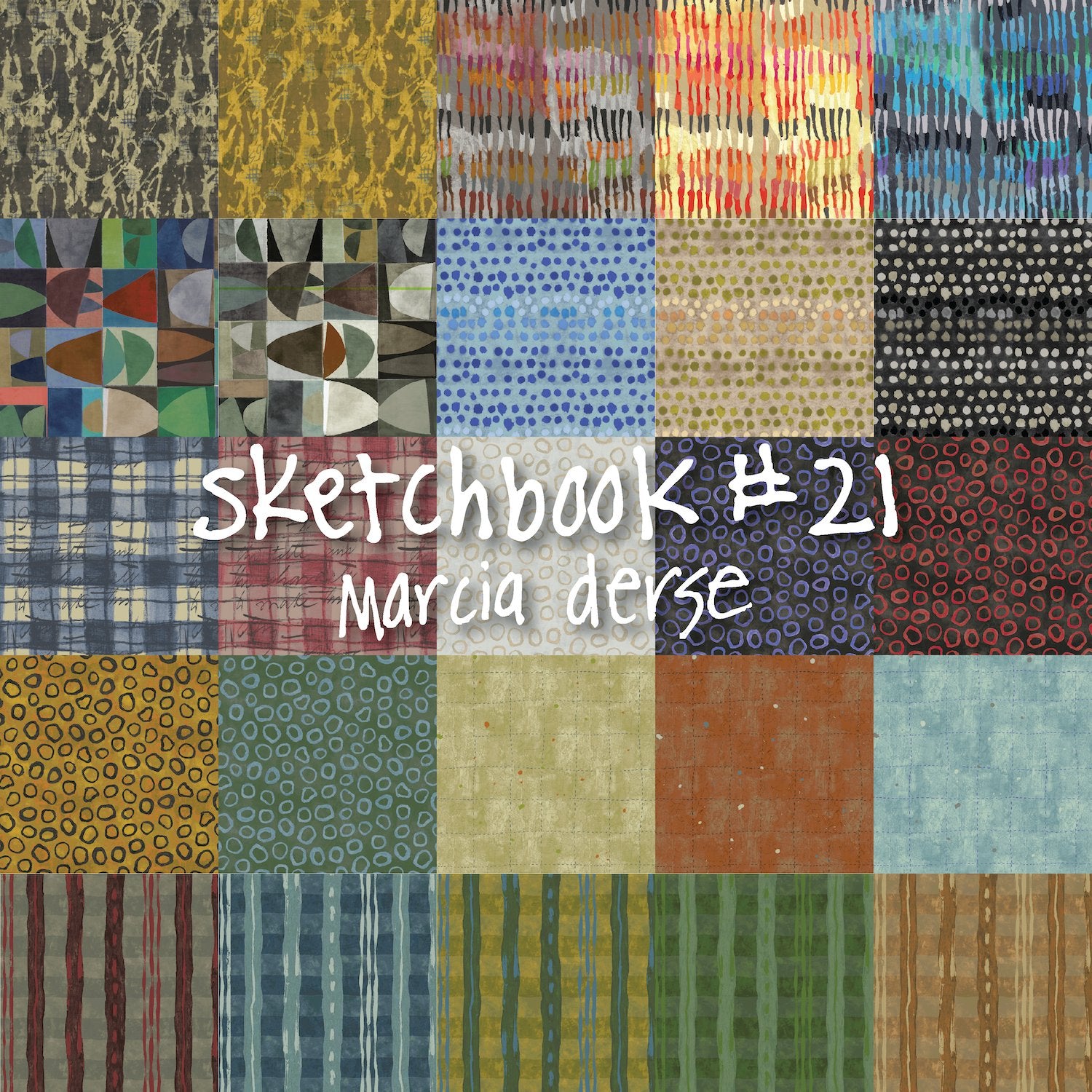 Sketchbook 21 by Marcia Derse with Windham Fabrics