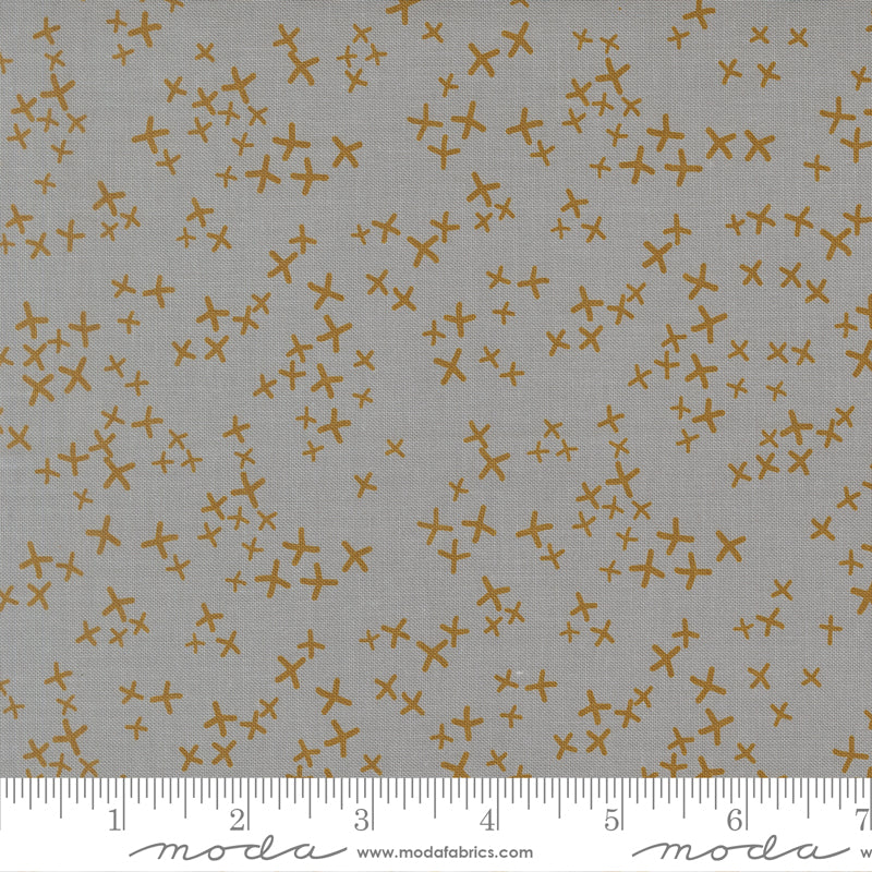 Mira - Realm in Light Grey - by Zen Chic with Moda Fabrics