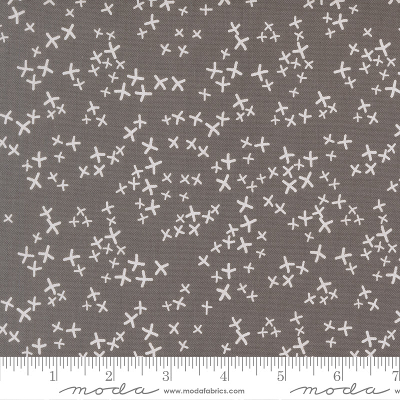 Mira - Realm in Graphite - by Zen Chic with Moda Fabrics