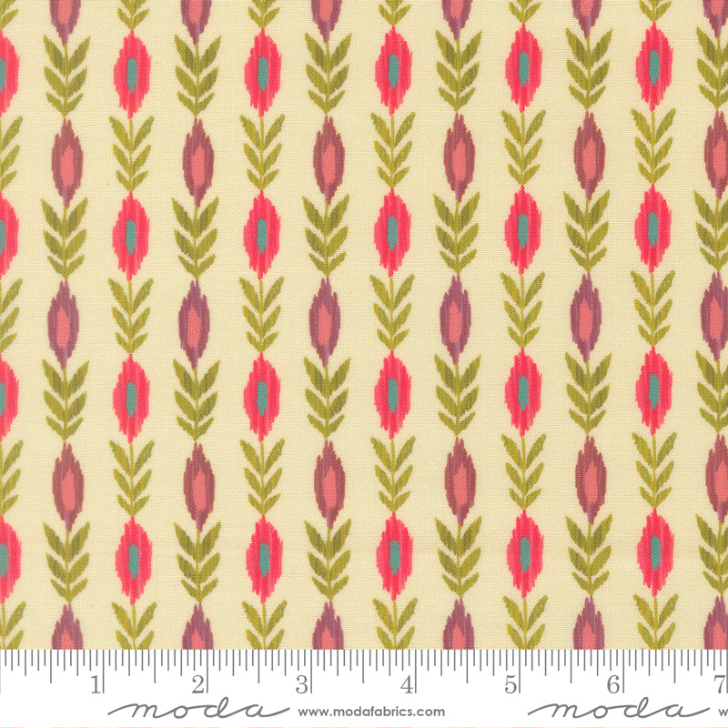 Sitara - Vines in Cream - by Crystal Manning with Moda Fabrics