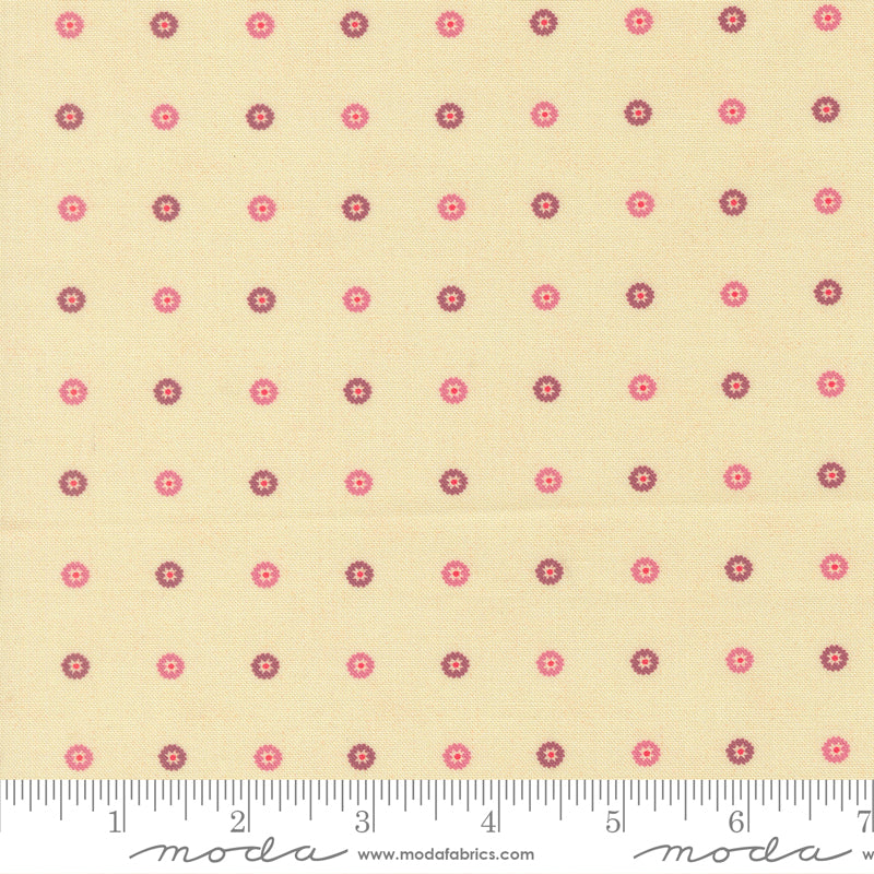 Sitara - Floret in Cream - by Crystal Manning with Moda Fabrics