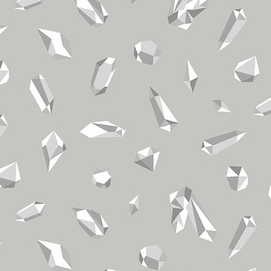 Still - Diamond Crystals (Half Yard Cut) by Libs Elliott with Andover Fabrics