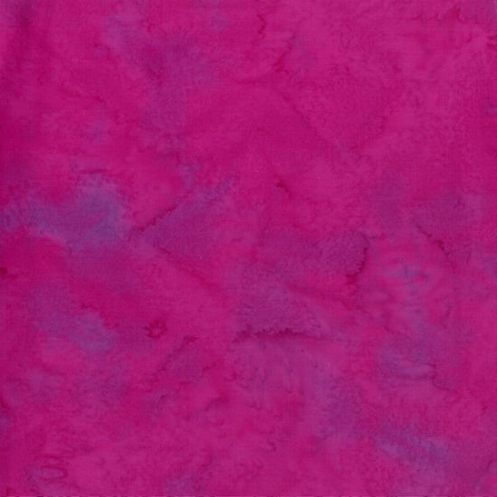 Bali Batik - Watercolors - Magenta - by Hoffman Fabrics