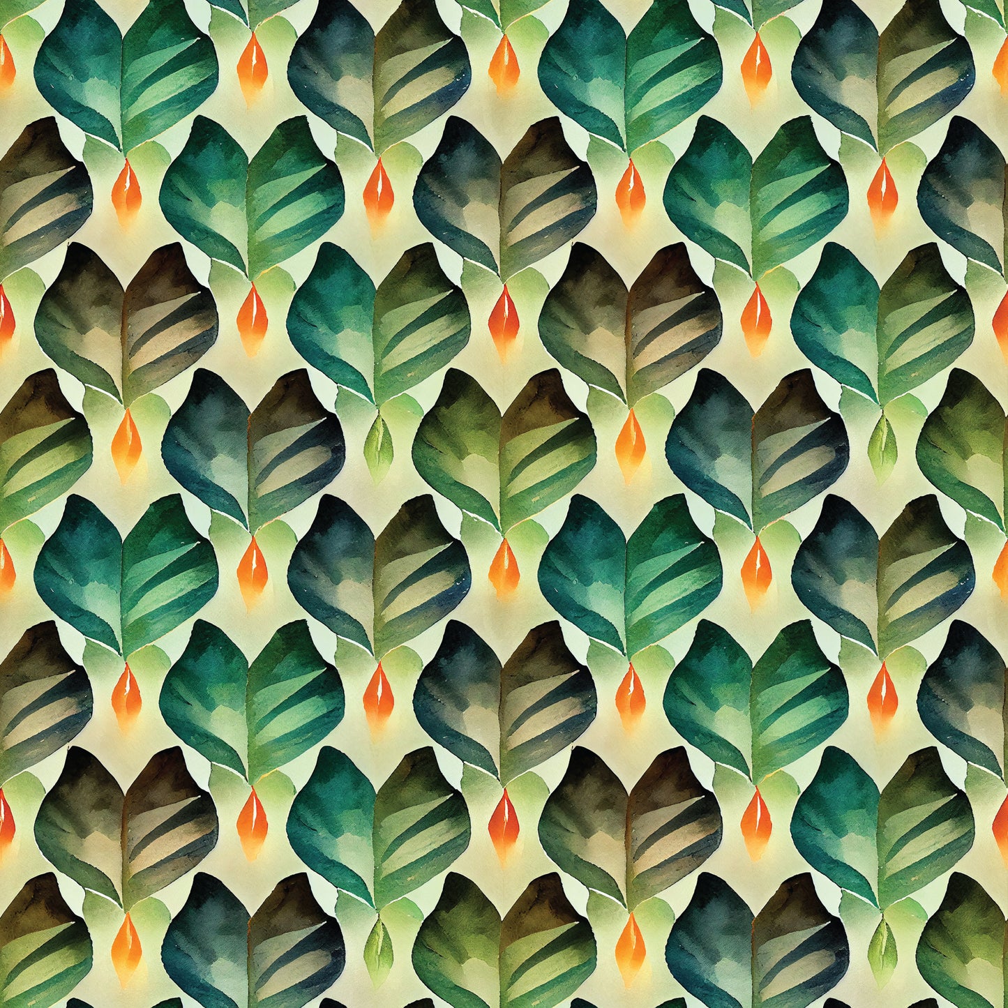 Bali Dreams - Lantern Leaves by Penn Gray Design with Cloud9 Organic Fabrics