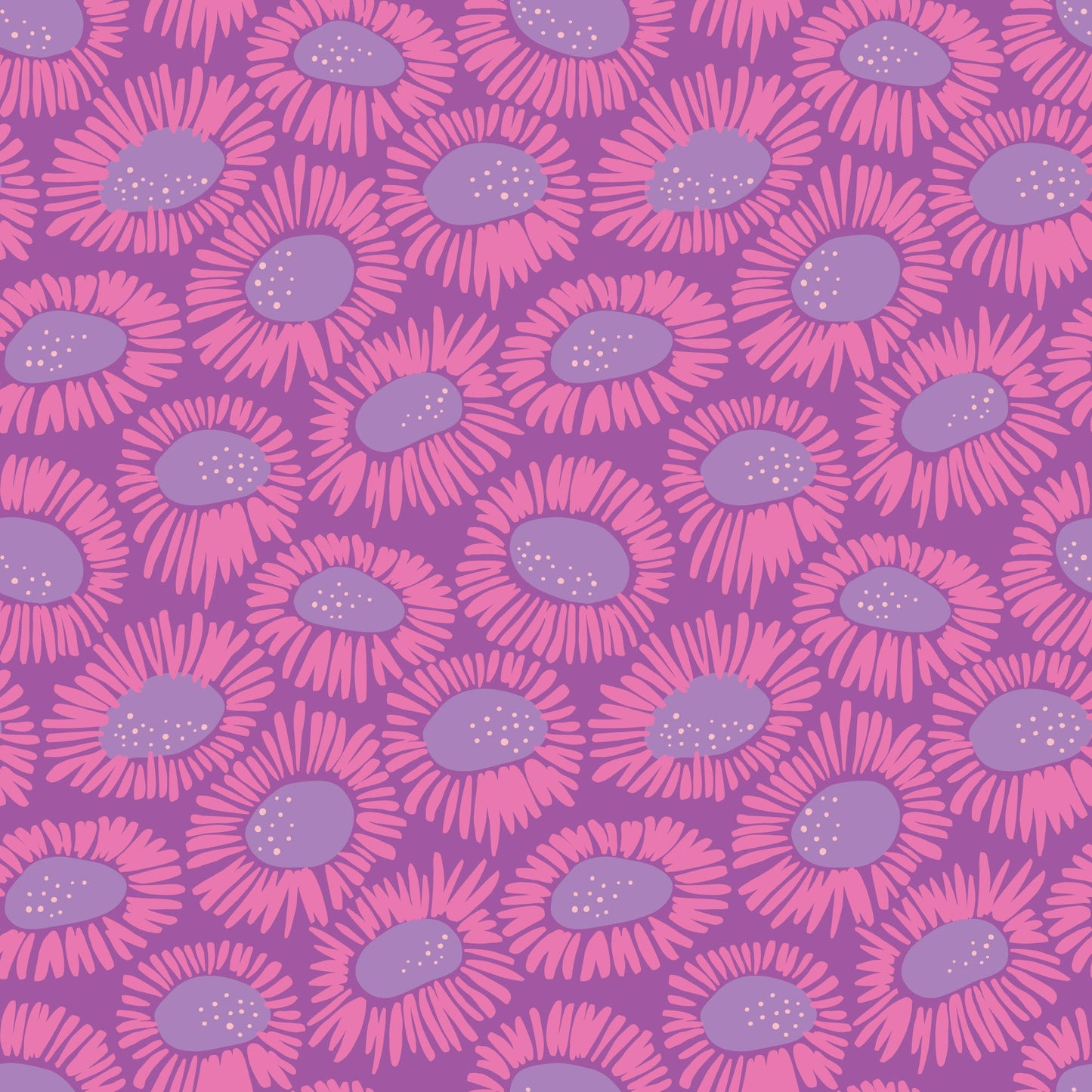 Wonder Jungle - Wild Daisies (Half Yard Cut) - by Pip & Lo with Cloud9 Fabrics