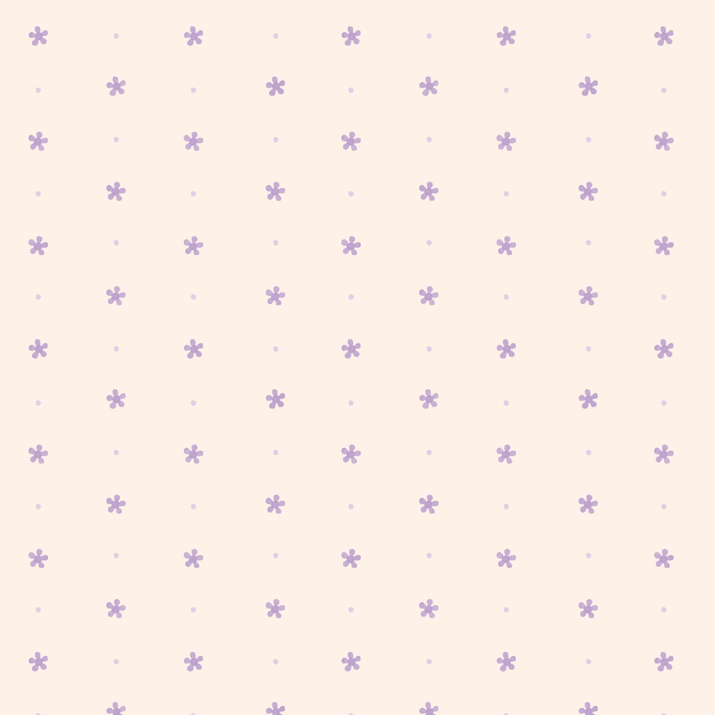 Retro Meadow - Dotty - Salt - by Sophie Rowe with Cloud9 Fabrics