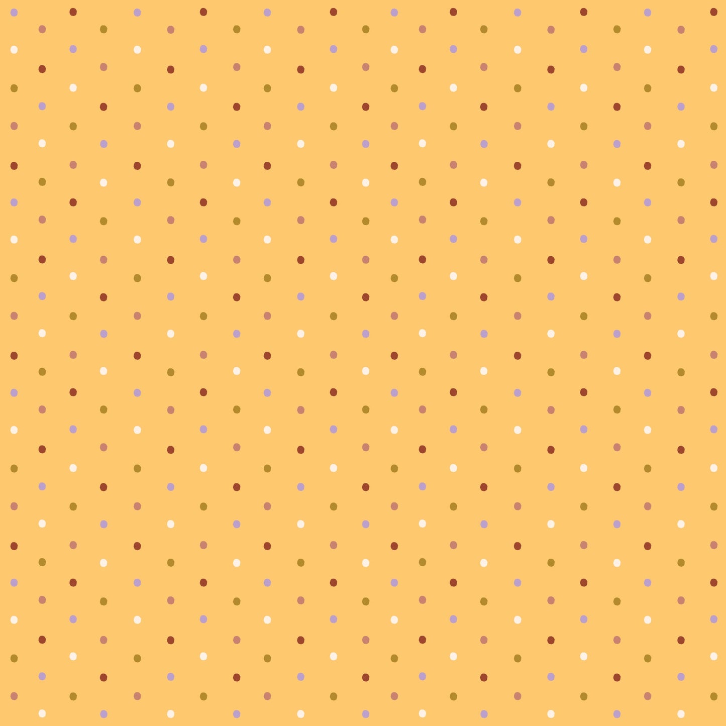 Retro Meadow - Sprinkles - Gold - by Sophie Rowe with Cloud9 Fabrics
