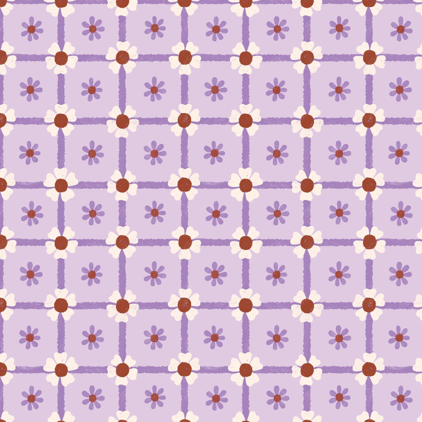 Retro Meadow - Dorris - by Sophie Rowe with Cloud9 Fabrics