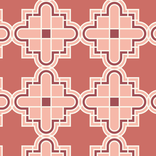 Frank Lloyd Wright Prism 228337 in Coral