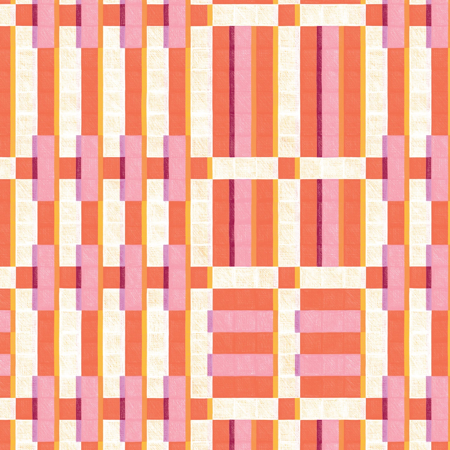 Pop & Plaids - Patchwork Sunshine - by Rachel Parker with Cloud 9 Organic Fabrics