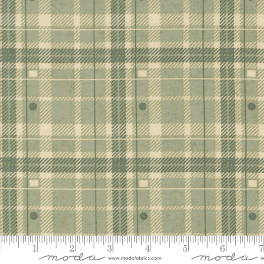 Acorn Hollow - Hayride Checks and Plaids Sage - by BasicGrey for Moda Fabrics