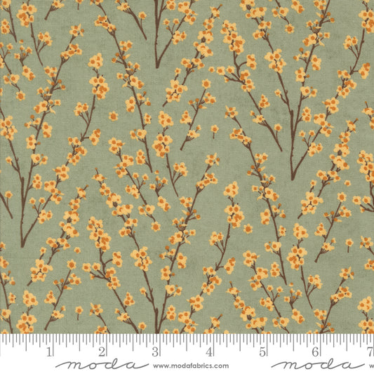 Acorn Hollow - Twiggy Florals Sage - by BasicGrey for Moda Fabrics