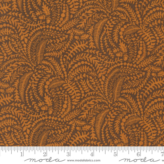 Acorn Hollow - Butternut Blenders Leaves Vines Yam - by BasicGrey for Moda Fabrics