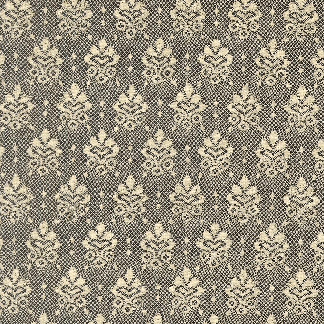 Posh - Lace Muse in Onyx Noir - by BasicGrey with Moda Fabrics