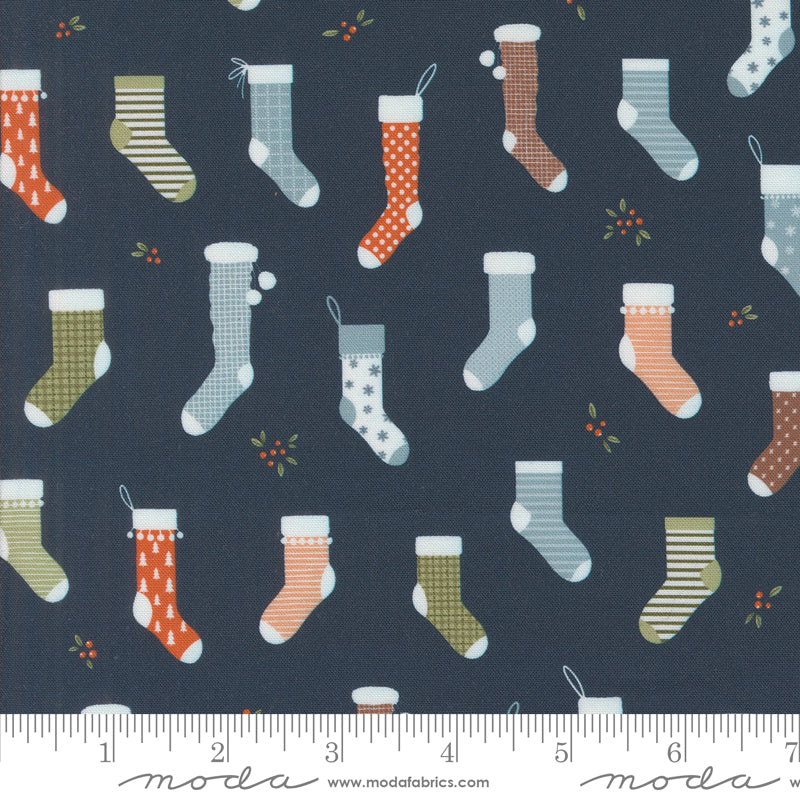 Purrfect Christmas Layer Cake (Forty-two 10" Squares) by Elena Amo for Moda Fabrics