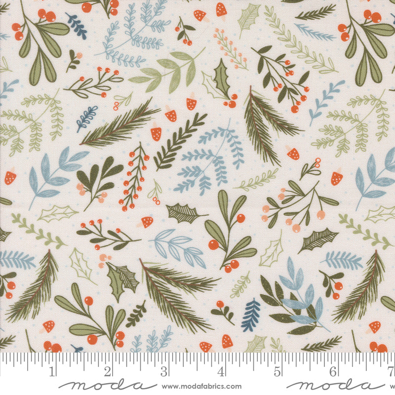 Purrfect Christmas Layer Cake (Forty-two 10" Squares) by Elena Amo for Moda Fabrics