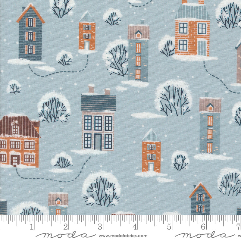 Purrfect Christmas Layer Cake (Forty-two 10" Squares) by Elena Amo for Moda Fabrics