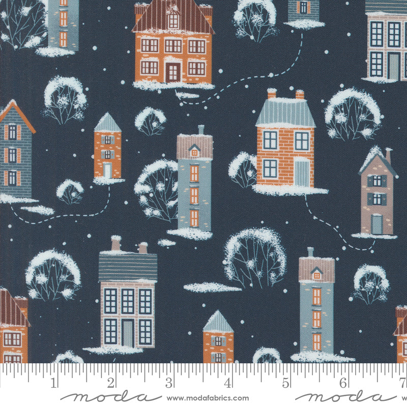 Purrfect Christmas Layer Cake (Forty-two 10" Squares) by Elena Amo for Moda Fabrics
