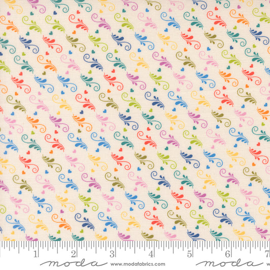 Legendary Love - Love is in the Air Porcelain by Sarah Thomas of Sariditty with Moda Fabrics