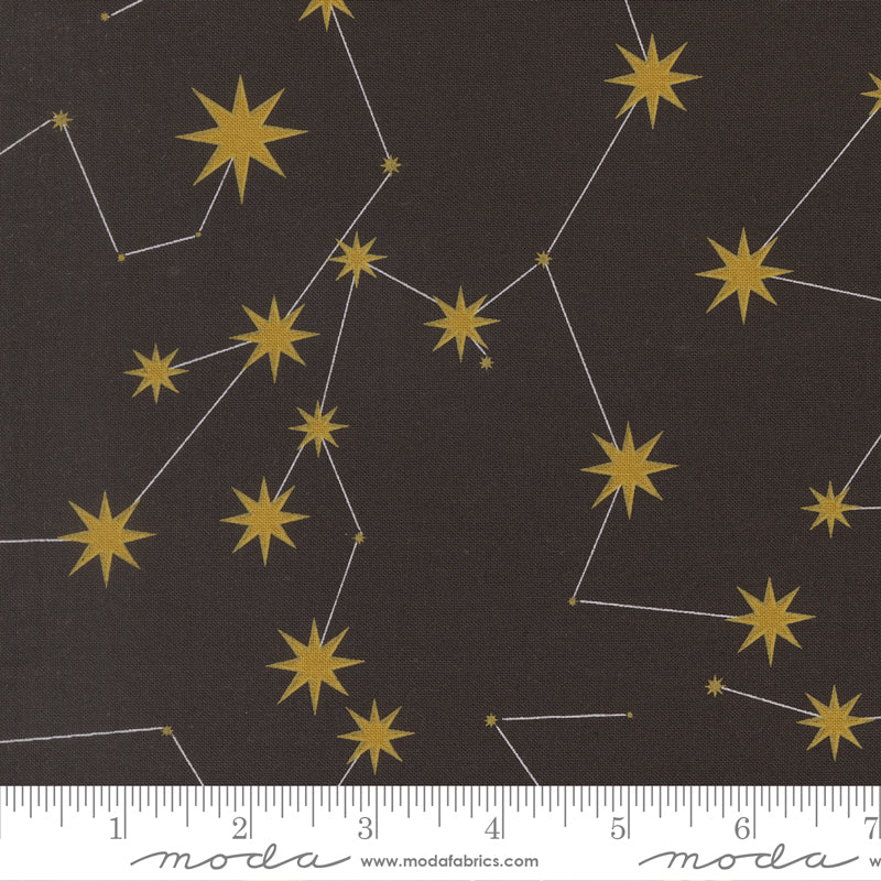 Night Owl – Constellations in Midnight (Half Yard Cut) – by Gingiber with Moda Fabrics