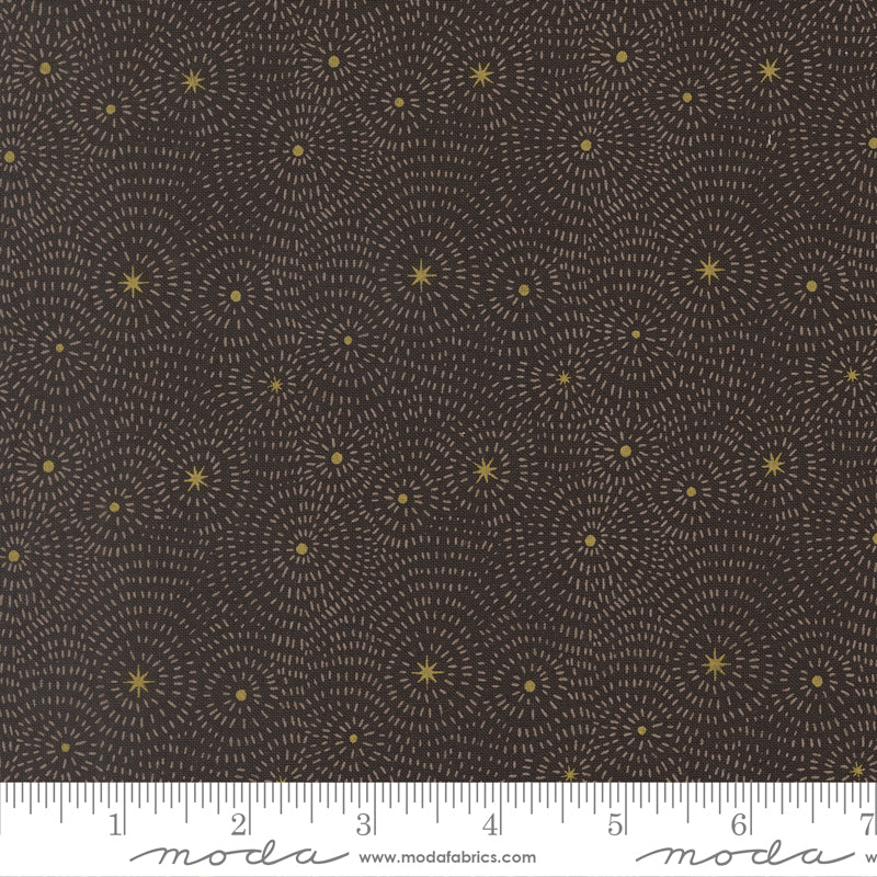 Night Owl – Starry Night in Midnight (Half Yard Cut) – by Gingiber with Moda Fabrics