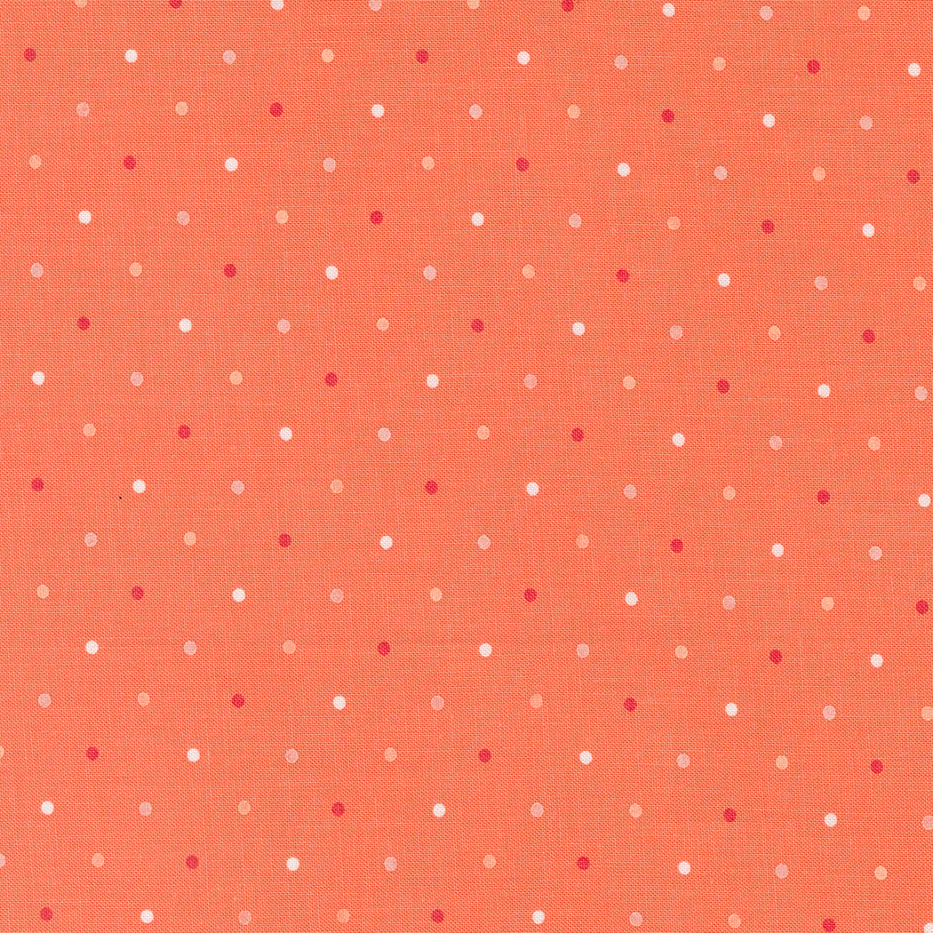 Magic Dot Basics - Coral - by Lella Boutique with Moda Fabrics