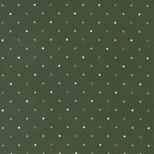 Magic Dot Basics - Forest - by Lella Boutique with Moda Fabrics