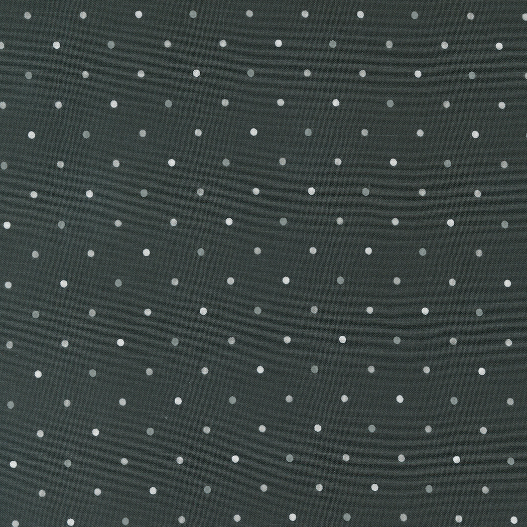 Magic Dot Basics - Charcoal - by Lella Boutique with Moda Fabrics