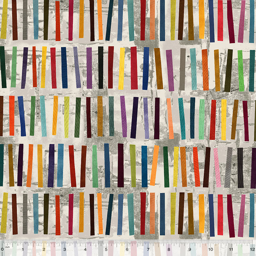 Marcia Derse Essentials - Stick Stacks - Sea Salt with Windham Fabrics