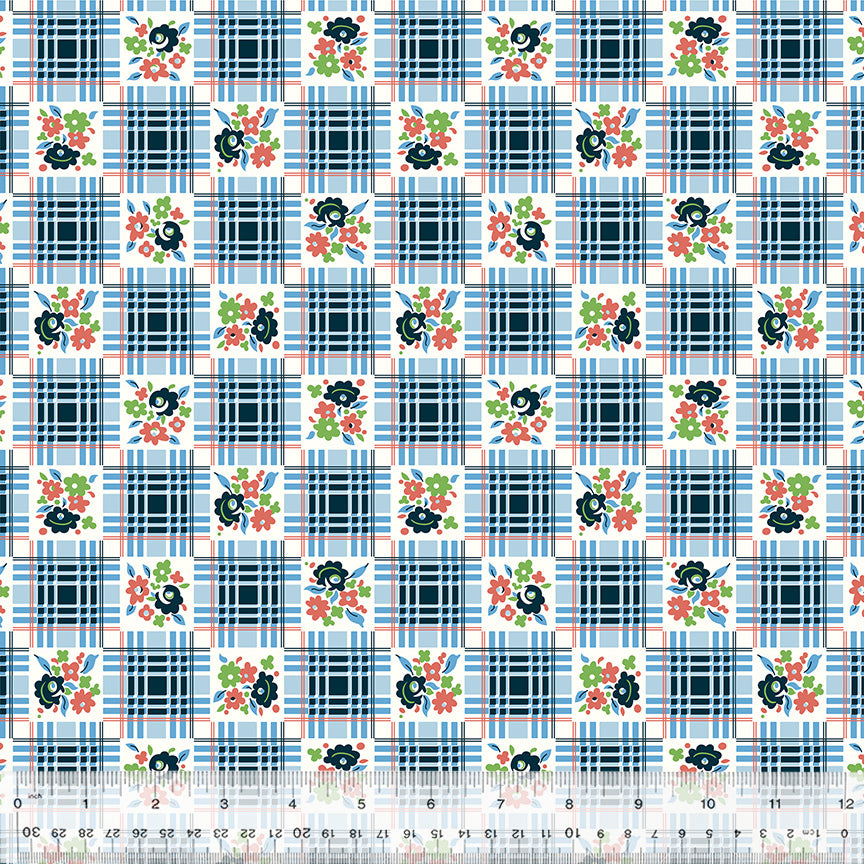 Pretty Things - Toinete in Deep - by Denyse Schmidt with Windham Fabrics