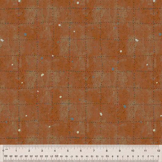 Sketchbook 21 - Tic Tac Tag - Canyon - by Marcia Derse with Windham Fabrics