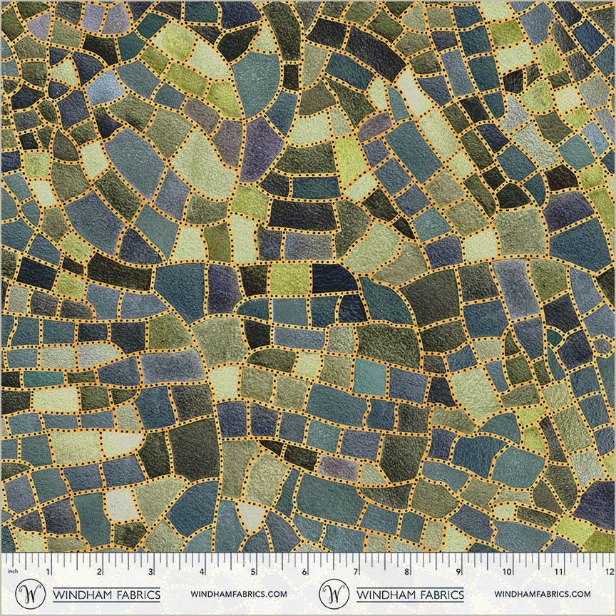 Flora & Form - Labradorite - 54780DM-1 by Essoldo Design for Windham Fabrics