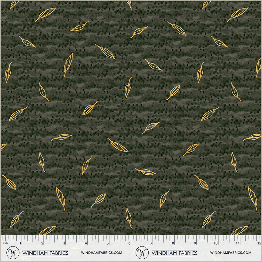 Flora & Form - Phthalo Green - 54783DM-4 by Essoldo Design for Windham Fabrics