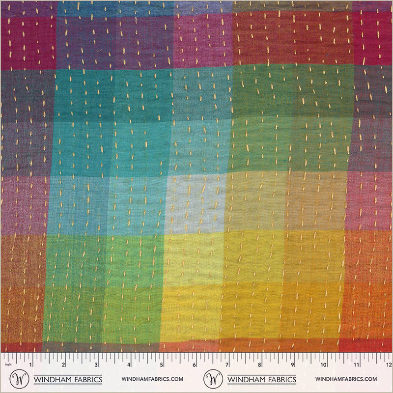 Kantha in Madras - by Whistler Studios with Windham Fabrics