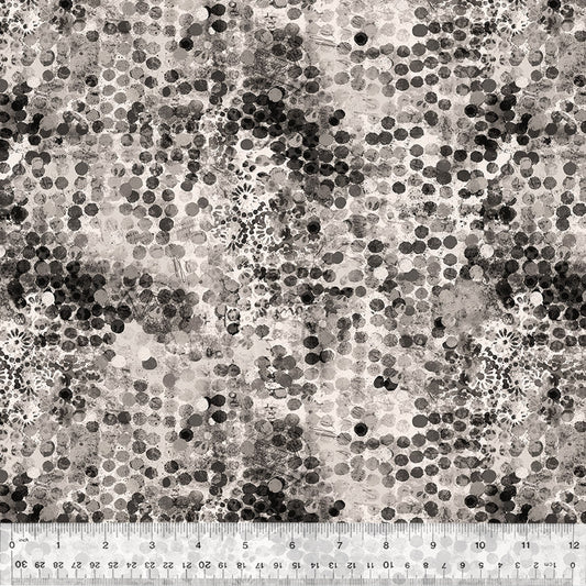 Shine On - Glimmer, Black - by Jennifer Lambein with Windham Fabrics