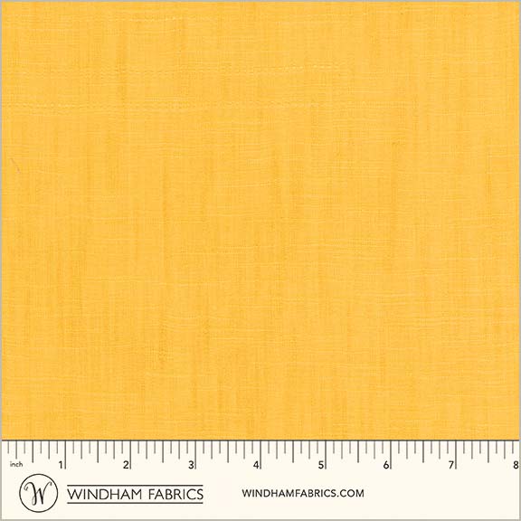 Butterscotch 54870-16 from Handloom by Tara Faughnan for Windham Fabrics, yarn-dyed woven cotton