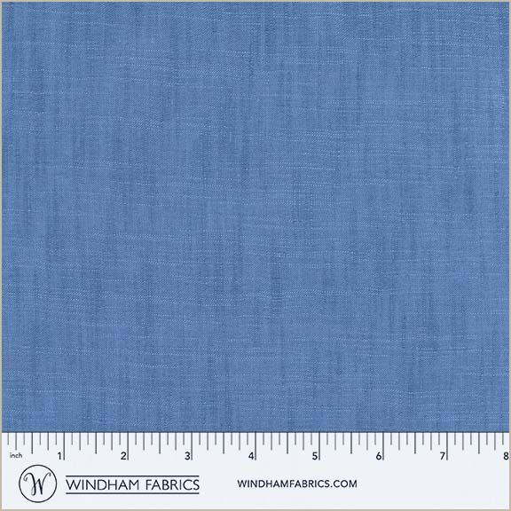 Bluebird 54870-37 from Handloom by Tara Faughnan for Windham Fabrics, yarn-dyed woven cotton
