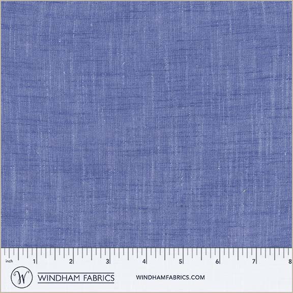 Lapis Lazuli 54870-47 from Handloom by Tara Faughnan for Windham Fabrics, yarn-dyed woven cotton