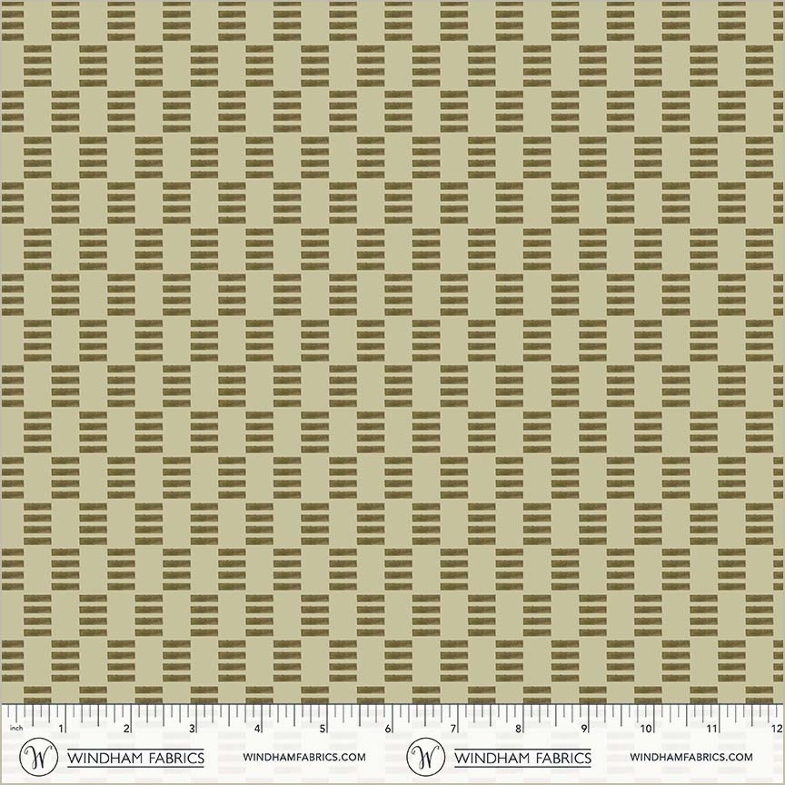 Bloomfield - Stacked Sage - by Kelly Ventura with Windham Fabrics
