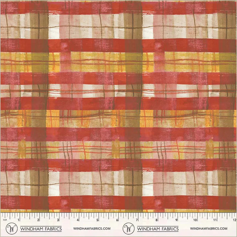 The Plaid One - Garage Sale Plaid - by Marcia Derse with Windham Fabrics