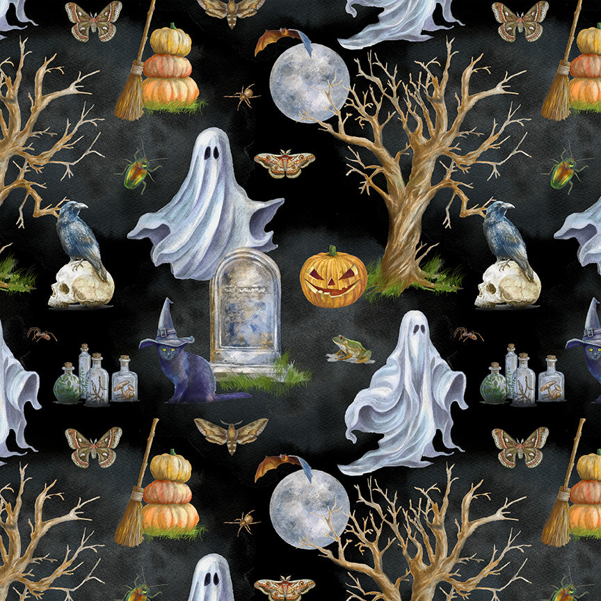 Happy Haunting Bundle - by Leslie Trimbach With Windham Fabrics