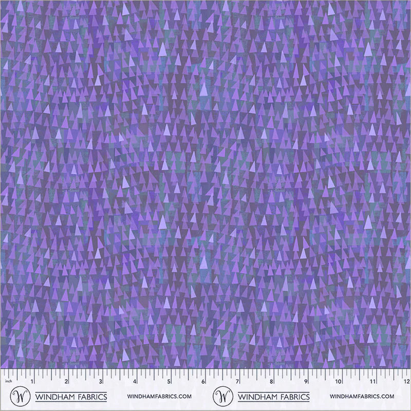 Mirage - Fragments in Violet - by Gareth Lucas with Windham Fabrics