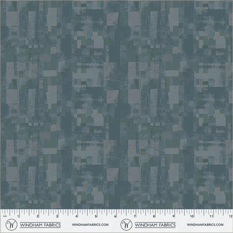 Mirage - Reflection in Dark Side - by Gareth Lucas with Windham Fabrics