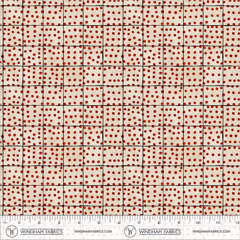Origins - Dot in Jasper - by Shane Drinkwater with Windham Fabrics