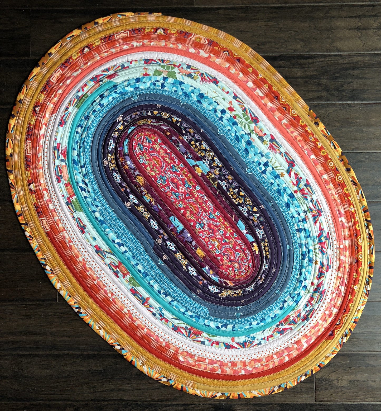 Quiltmuster „Boogie Nights“ von The Retro Quilter