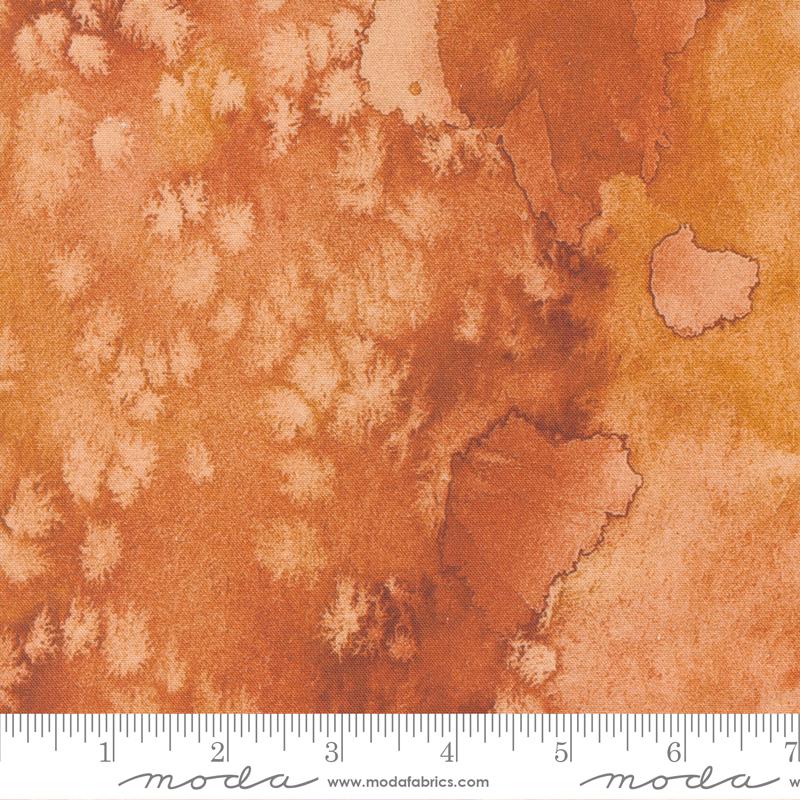 Flow - Red Ochre - by Create Joy Project with Moda Fabrics