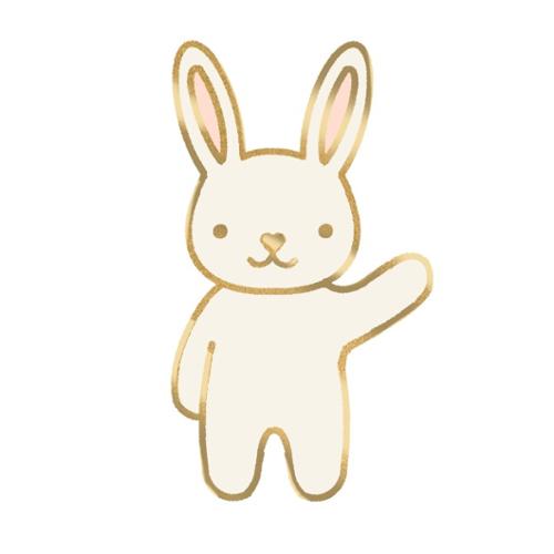 Woodland Park Bunny Needle Minder by Rashida Coleman Hale with Ruby Star Society